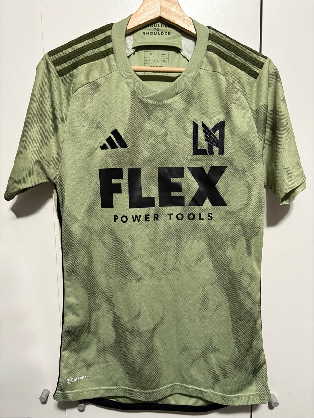 adidas LAFC FLEX Power Tools Olive Green Jersey